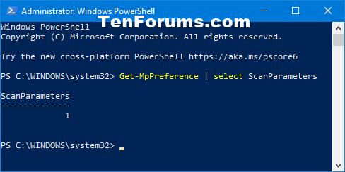 Specify Microsoft Defender Antivirus Scheduled Scan Type in Windows 10-scanparameters_powershell-1.png
