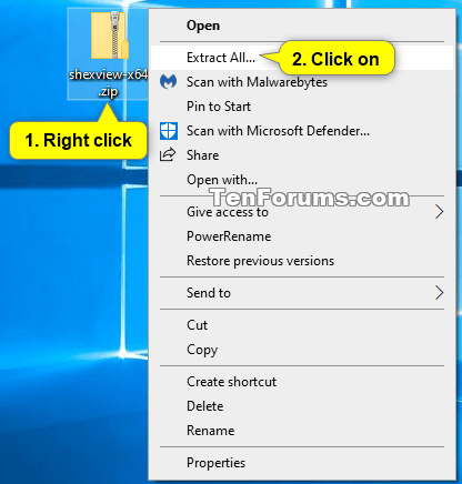 Fix Slow or Freezing Right Click Context Menu in Windows-extract_all.png