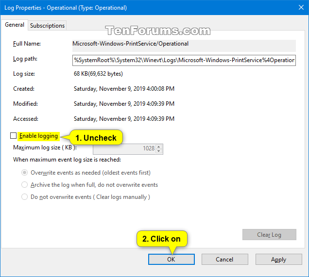 How to Enable or Disable Print Logging in Windows 10 Event Viewer-enable_print_logging-4.png