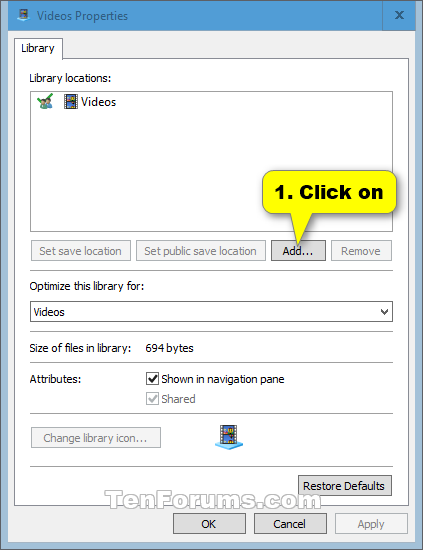 Include Folder or Drive to Library in Windows 10-include_folder_to_library_properties-2.png