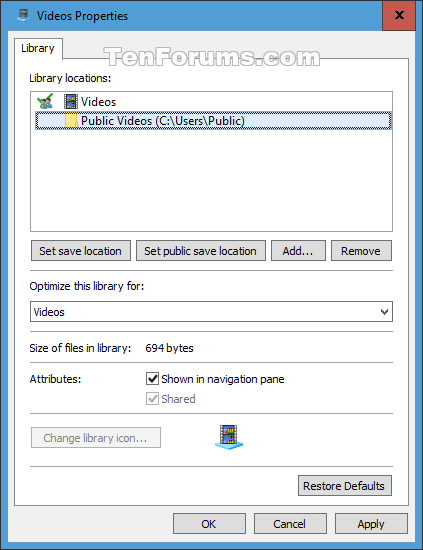 Include Folder or Drive to Library in Windows 10-include_folder_to_library_properties-4.png