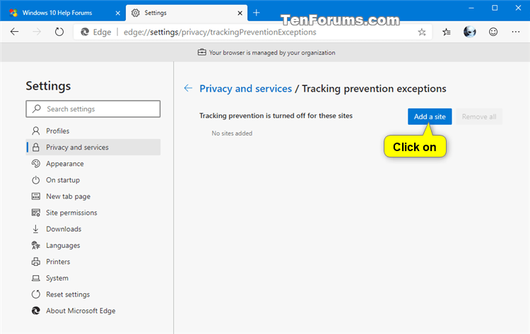 Add and Remove Tracking Prevention Exceptions Microsoft Edge Chromium-microsoft_edge_tracking_prevention_exceptions-3.png
