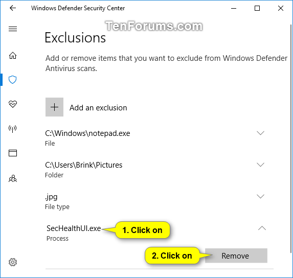 Add or Remove Microsoft Defender Antivirus Exclusions in Windows 10-windows_defender_remove_exclusions.png