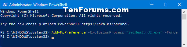 Add or Remove Microsoft Defender Antivirus Exclusions in Windows 10-add_windows_defender_process_exclusion_powershell.png