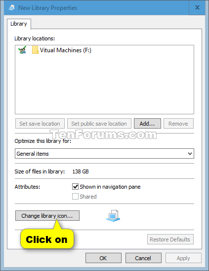 Change Library Icon in Windows 10-change_new_library_icon_properties-2.png