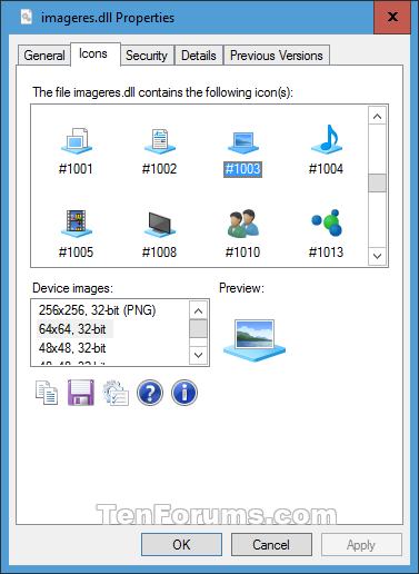 Change Library Icon in Windows 10-icon_viewer.png