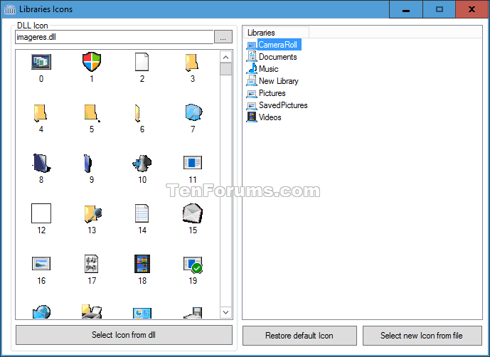 Change Library Icon in Windows 10-library_icon_changer-2.png