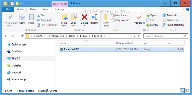 Change Library Icon in Windows 10-recorderd_tv.png