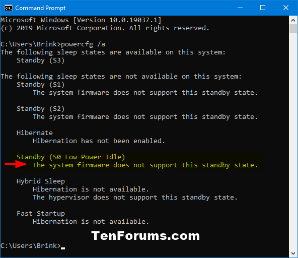 How to Check if Modern Standby is Supported in Windows 10-modern_standby_s0_not_supported.png