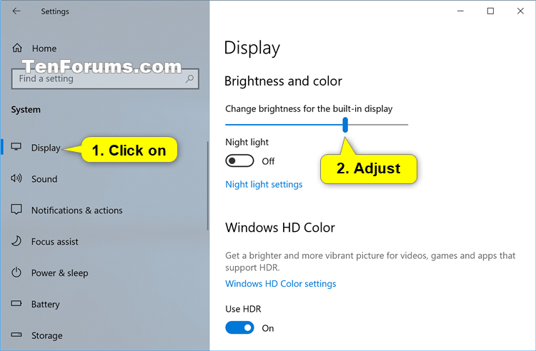 how to adjust brightness on dell monitor screen