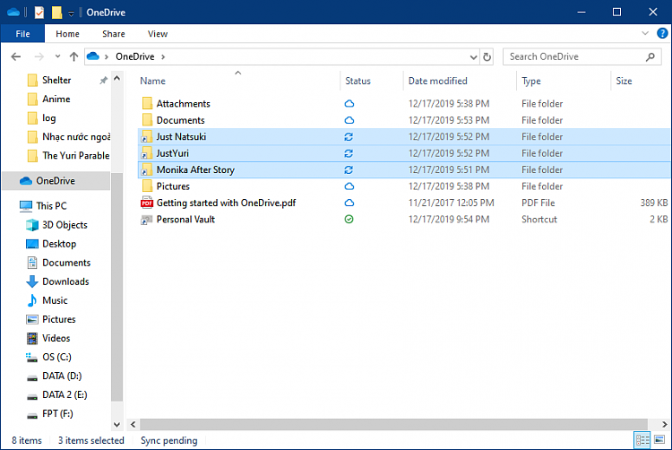 sync pending onedrive sync pending onedrive