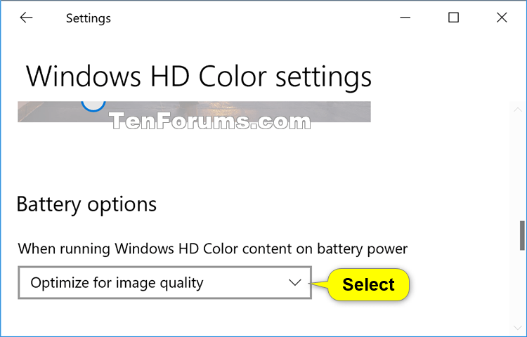 How to Turn On or Off Play HDR Content when on Battery in Windows 10-hdr_battery_options-3.png