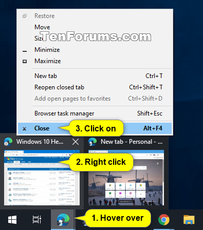How to Close Open App or Window in Windows 10-taskbar_close-5.png