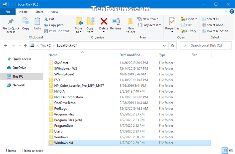 How to Restore Files from Windows.old Folder in Windows 10-windows.old_folder-1.png