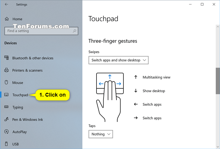 How to Enable or Disable Touchpad MultiFinger Gestures in Windows 10-touchpad_gestures_settings-1.png