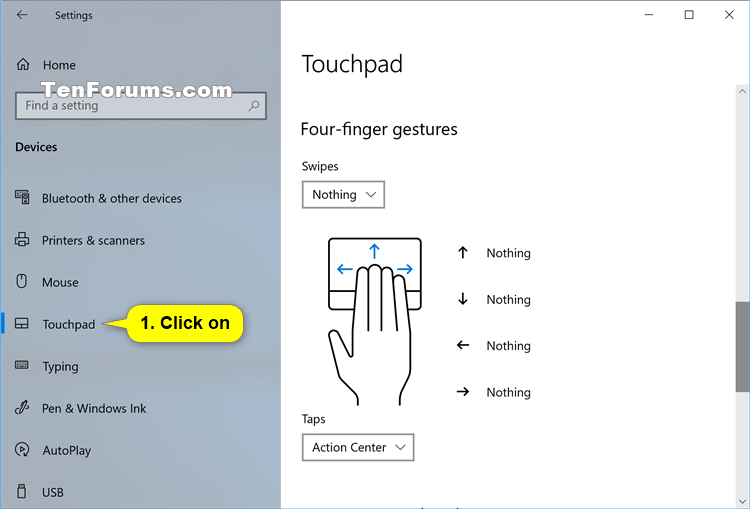 How to Enable or Disable Touchpad MultiFinger Gestures in Windows 10-touchpad_gestures_settings-3.png