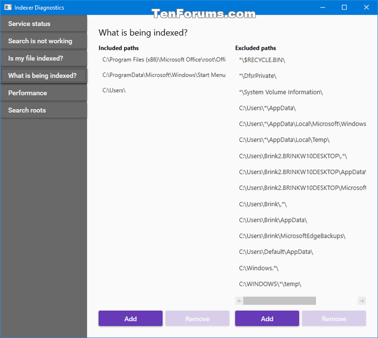 Use Indexer Diagnostics App for Windows Search Issues in Windows 10-indexer_diagnostics-what_is_being_indexed.png