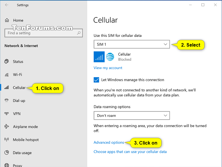 a cup of To kill catalog How to Unblock SIM PIN for Cellular Data Connection in Windows 10 | Tutorials a cup of To kill catalog How to Unblock SIM PIN for Cellular Data Connection in Windows 10 | Tutorials