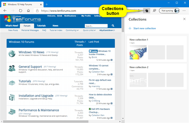 How to Add or Remove Collections Button in Microsoft Edge Chromium-collections_button.png
