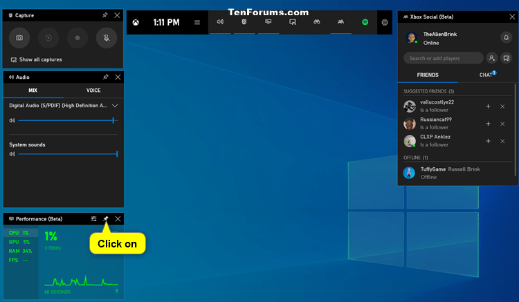 How to Pin and Unpin Xbox Game Bar Overlays on Screen in Windows 10-unpin_xbox_game_bar_overlay-2.png