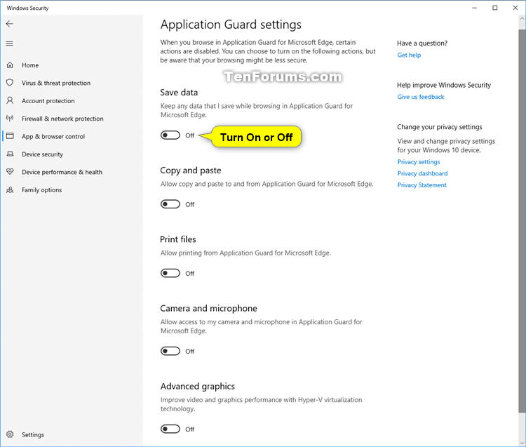 Turn On or Off Save Data in Application Guard for Microsoft Edge-wdag_save_data.png
