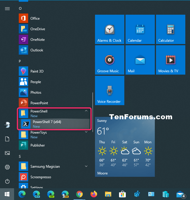 How to Install PowerShell 7 in Windows 8, Windows 10, and Windows 11-powershell_7_start_menu.png