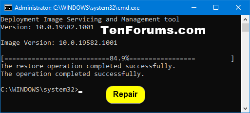 How to Add Repair Windows Image Context Menu in Windows 10-dism_restorehealth.png