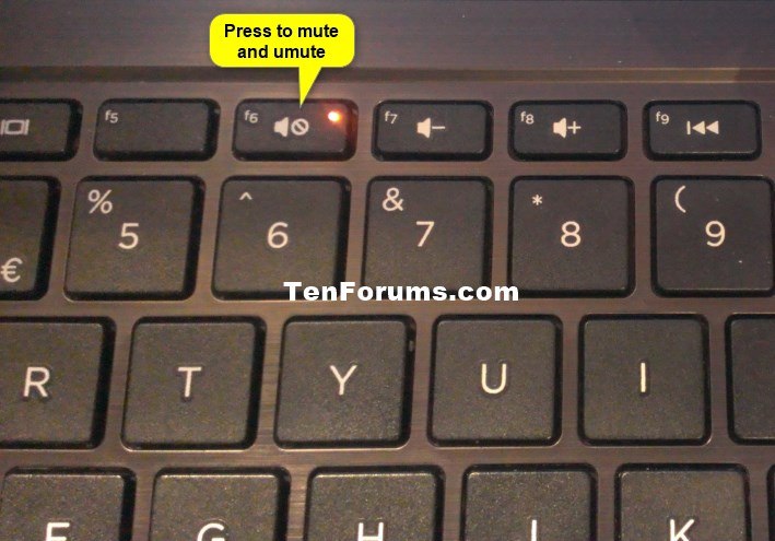 How to Mute and Unmute Sound Volume in Windows 10-mute_keyboard.jpg