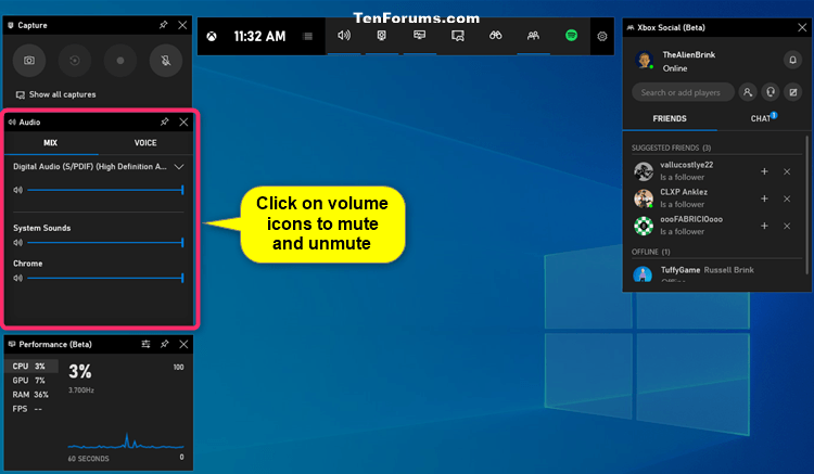 How to Mute and Unmute Sound Volume in Windows 10-mute_unmute_volume_in_game_bar-1.png