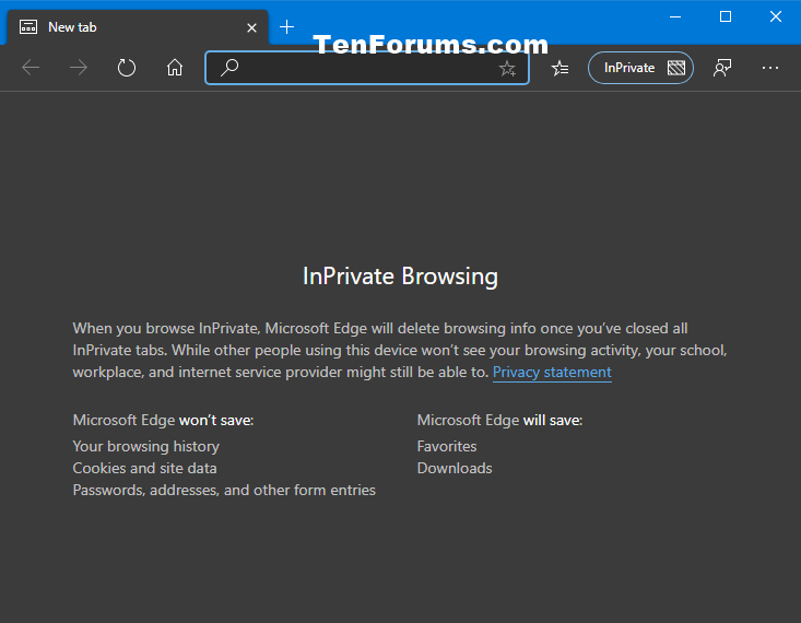 How to Create InPrivate Browsing Shortcut for Microsoft Edge Chromium-microsoft_edge_inprivate_browsing.png