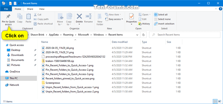 How to Pin Recent Items to Quick Access in Windows 10-pin_recent_items_to_quick_access-3.png
