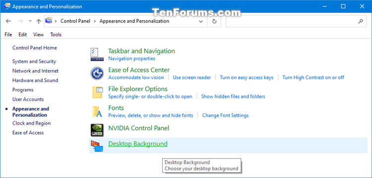 How to Add Desktop Background to Control Panel in Windows | Tutorials How to Add Desktop Background to Control Panel in Windows | Tutorials