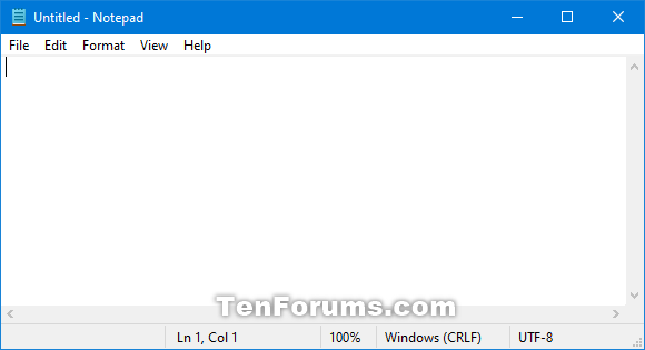How to Install and Uninstall Notepad app in Windows 10-notepad.png