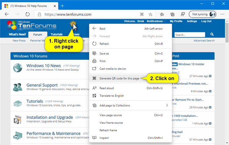 How to Generate QR Code for Page URL in Microsoft Edge Chromium-microsoft_edge_qr_code_context_menu.png