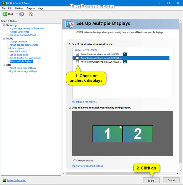 How to Remove Display from Desktop in Windows 10-nvidia_control_panel_set_up_multiple_displays-2.png