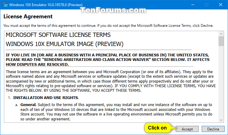 How to Install Windows 10X Dual Screen Emulator in Windows 10-microsoft_emulator_manager_eula.png