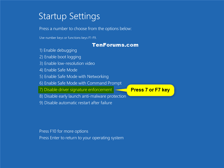 How to Enable or Disable Driver Signature Enforcement in Windows 10-disable_driver_signature_enforcement_at_boot-5.png