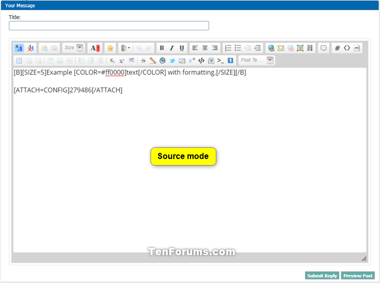 How to Change Post Editor to Source or WYSIWYG Mode at TenForums.com-source_mode.png