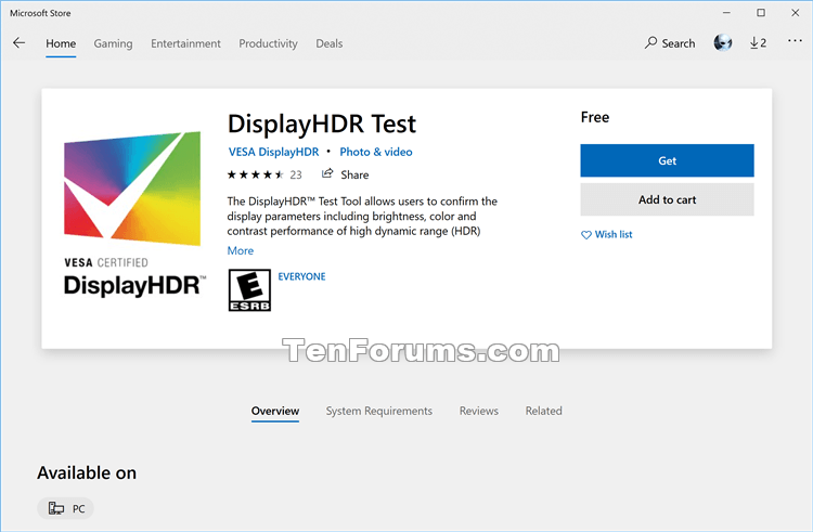 How to Run VESA Certified DisplayHDR Tests on Display in Windows 10-display_hdr_test-1.png
