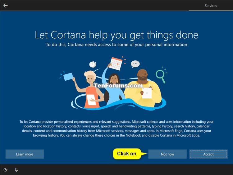 Clean Install Windows 10-cortana.png