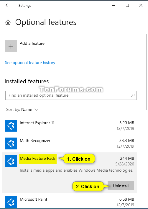 Delgado concepto Hecho de Download and Install Media Feature Pack for N Editions of Windows 10 |  Tutorials