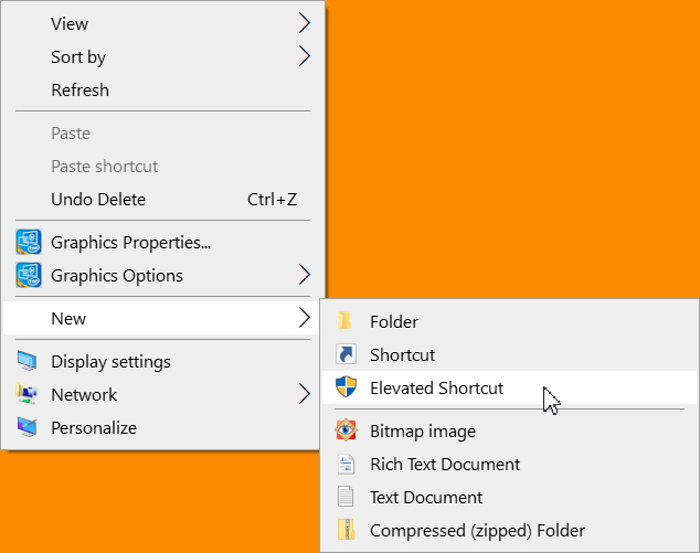 Create Elevated Shortcut without UAC prompt in Windows 10-elevated-shortcut.jpg