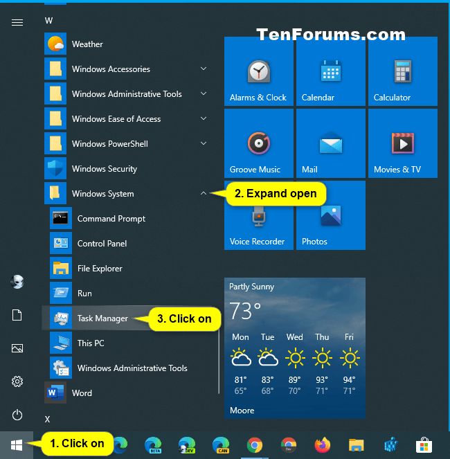 10 Ways To Open The Task Manager On Windows Easytutorial 11 Quick - Vrogue