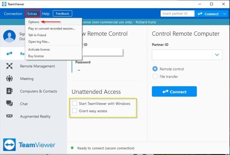 how do i set up teamviewer unattended access how do i set up teamviewer unattended access
