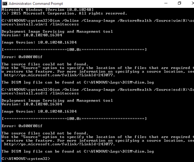 Use DISM to Repair Windows 10 Image-all-failure-commands.png