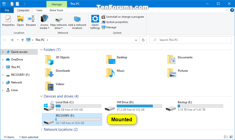 how to unmount usb drive windows 10