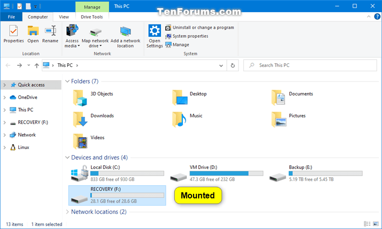 How to Mount and Unmount a Drive or Volume in Windows-mounted_drives_this_pc.png