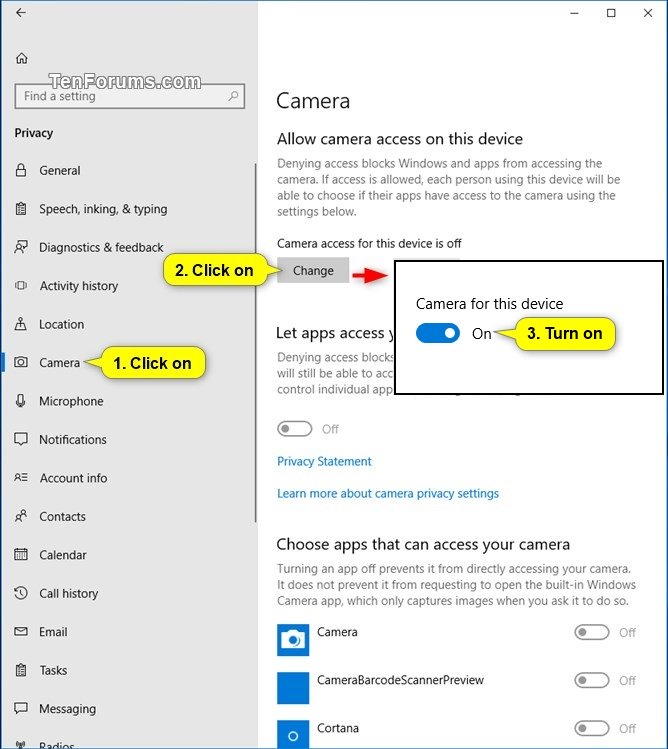 Disable Integrated Camera or Webcam in Windows-camera_access_for_device-2.jpg