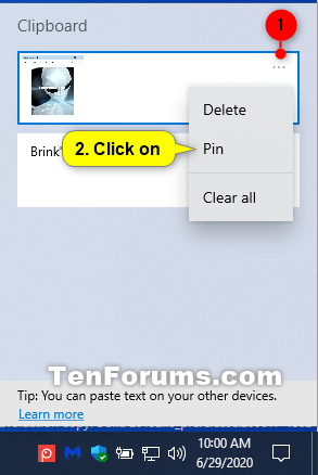 Pin or Unpin Items in Clipboard History in Windows 10-pin_to_clipboard.png