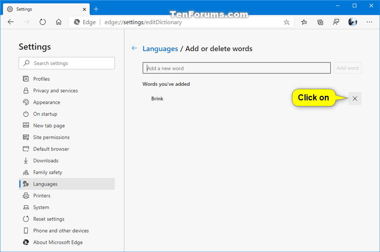 How to Add or Remove Words for Spellcheck Dictionary in Microsoft Edge-microsoft_edge_add_remove_dictionary_words-4.png